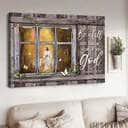 Jesus In The Forest Be Still And Know That I Am God Canvas Wall Art Jesus In The Forest Be Still And Know That I Am God Canvas Wall Art