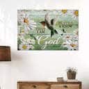Christian Canvas Wall Art I Am God Hummingbird Christian Canvas Wall Art I Am God Hummingbird