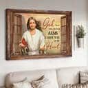 God Has You In His Arms I Have You In My Heart Cardinal Canvas Wall Art God Has You In His Arms I Have You In My Heart Cardinal Canvas Wall Art