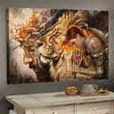 Jesus Lion Of Judah Christian Canvas Wall Art Jesus Lion Of Judah Christian Canvas Wall Art