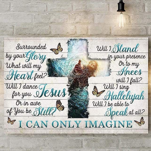 Christian I Can Only Imagine Jesus Give Me Your Hand Canvas Wall Art Christian I Can Only Imagine Jesus Give Me Your Hand Canvas Wall Art