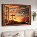 Christian Canvas Wall Art Give God Your Weakness Christian Canvas Wall Art Give God Your Weakness