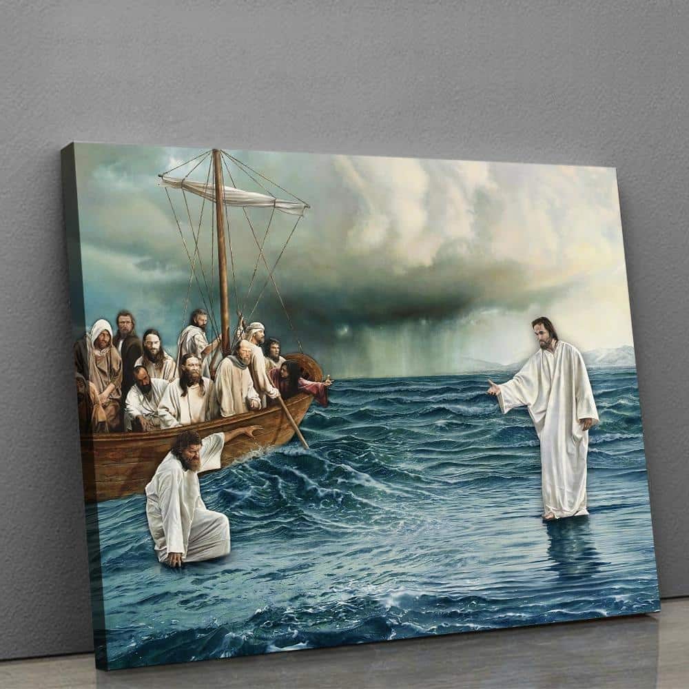 Christian Canvas Wall Art Save Me Hand Of God Christian Canvas Wall Art Save Me Hand Of God