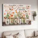 Christian Canvas Wall Art You Can Be Anything Bekind Christian Canvas Wall Art You Can Be Anything Bekind