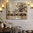 Christian Canvas Wall Art Nurse God Is Within Her