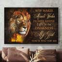Christian Canvas Wall Art Lion Of Judah Way Maker Miracle Worker Christian Canvas Wall Art Lion Of Judah Way Maker Miracle Worker