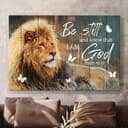 Christian Canvas Wall Art Lion King Jesus Be Still I Am God Christian Canvas Wall Art Lion King Jesus Be Still I Am God