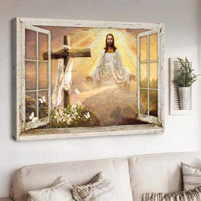 Christian Canvas Wall Art Come To Jesus