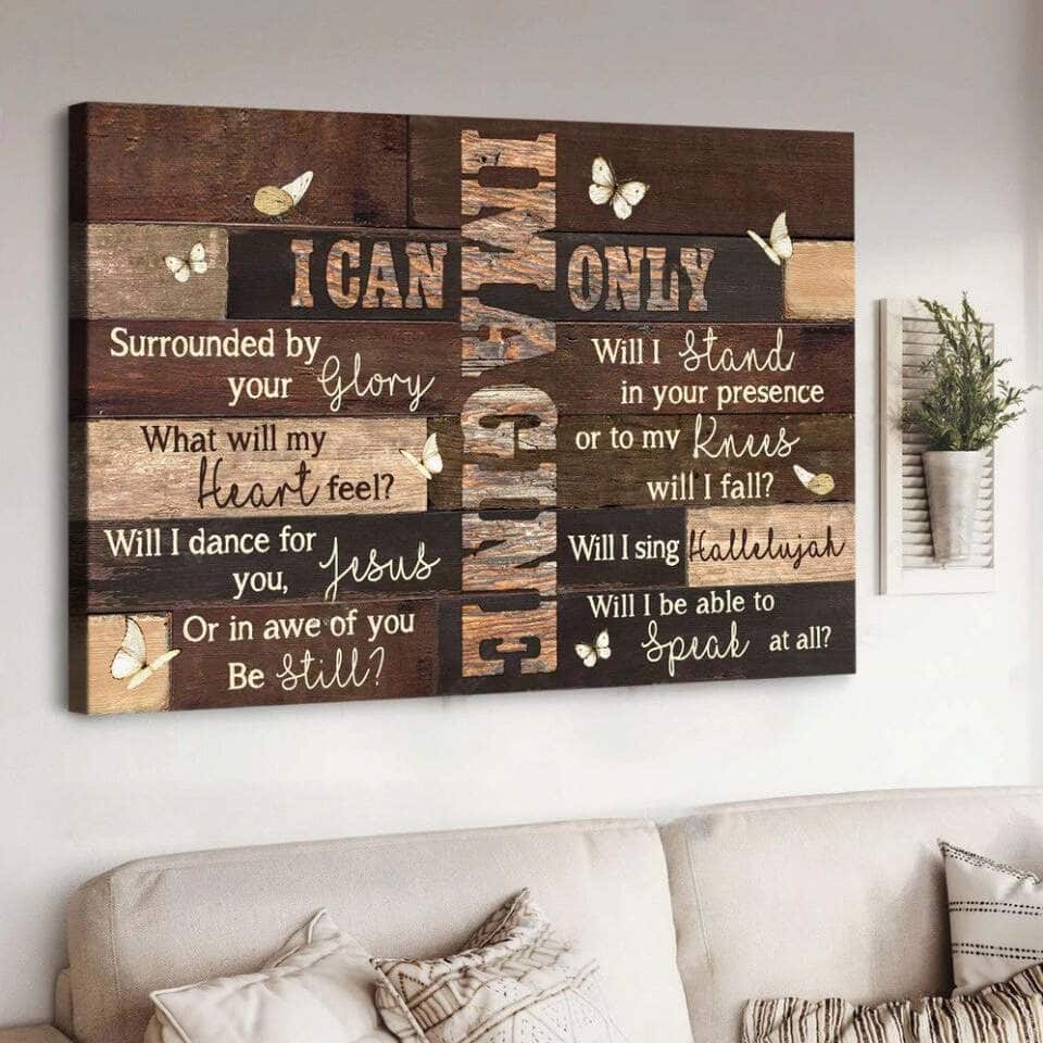 Vintage I Can Only Imagine Canvas Wall Art Vintage I Can Only Imagine Canvas Wall Art