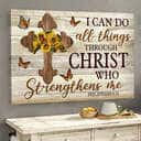 Philippians 4:13 I Can Do All Things Through Christ Who Strengthens Me Canvas Wall Art Philippians 4:13 I Can Do All Things Through Christ Who Strengthens Me Canvas Wall Art