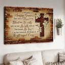Jesus Cross The Old Rugged Cross I Still Believe In Amazing Grace Canvas Wall Art