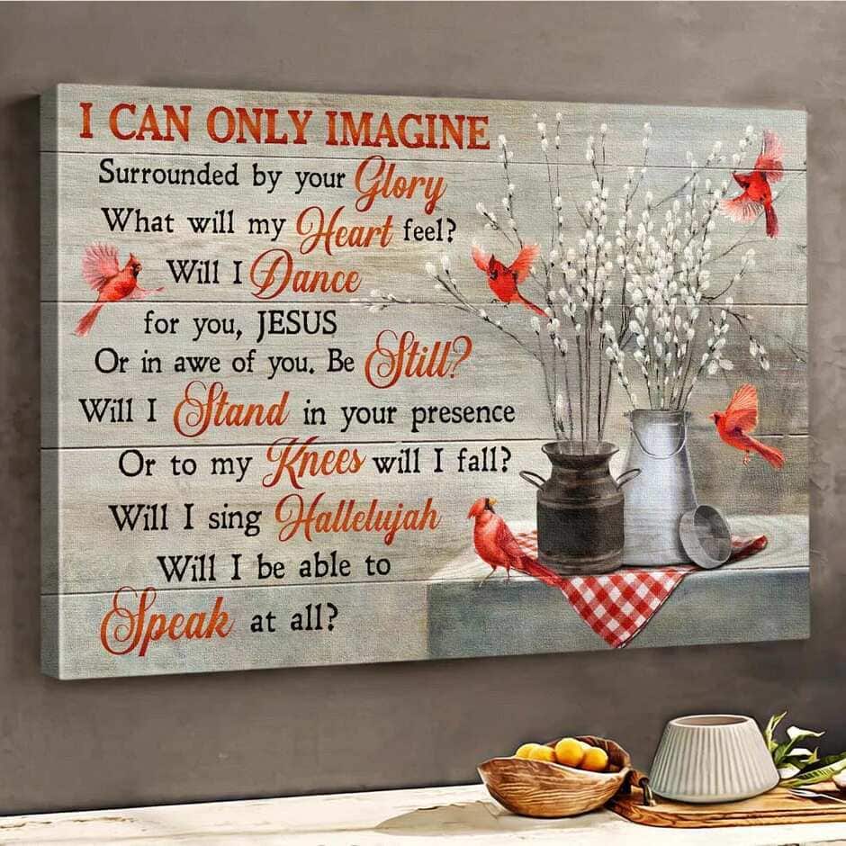 Cardinal Briar I Can Only Imagine Canvas Wall Art Cardinal Briar I Can Only Imagine Canvas Wall Art