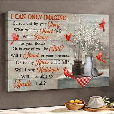 Cardinal Briar I Can Only Imagine Canvas Wall Art