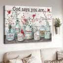 Baby Flower God Says You Are Special Canvas Wall Art Baby Flower God Says You Are Special Canvas Wall Art