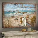Christian Canvas Wall Art Sea Turtle Every Day Is A New Beginning Christian Canvas Wall Art Sea Turtle Every Day Is A New Beginning