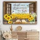 Christian Canvas Wall Art Accept What Is Let Go Of What Was Christian Canvas Wall Art Accept What Is Let Go Of What Was