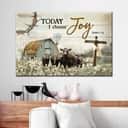 Christian James 1:2 Today I Choose Joy Canvas Wall Art Christian James 1:2 Today I Choose Joy Canvas Wall Art