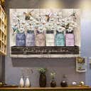 Christian God Says You Are Canvas Wall Art White Daisy Colorful Hummingbird Christian God Says You Are Canvas Wall Art White Daisy Colorful Hummingbird