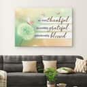 Jesus Christian Canvas Wall Art So Very Thankful Incredibly Grateful Unbelievably Blessed