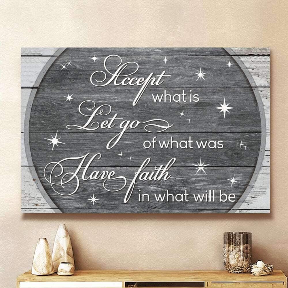 Jesus Christian Printed Poster Have Faith In What Will Be