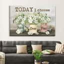 Christian Canvas Wall Art Today I Choose Faith Over Fear Christian Canvas Wall Art Today I Choose Faith Over Fear