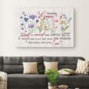 Christian Canvas Wall Art Amazing Grace How Sweet The Sound Flowers Christian Canvas Wall Art Amazing Grace How Sweet The Sound Flowers