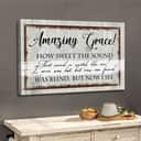 Christian Canvas Wall Art Amazing Grace That Saved A Wretch Like Me Christian Canvas Wall Art Amazing Grace That Saved A Wretch Like Me