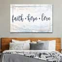 Christian Canvas Wall Art Faith Hope Love Christian