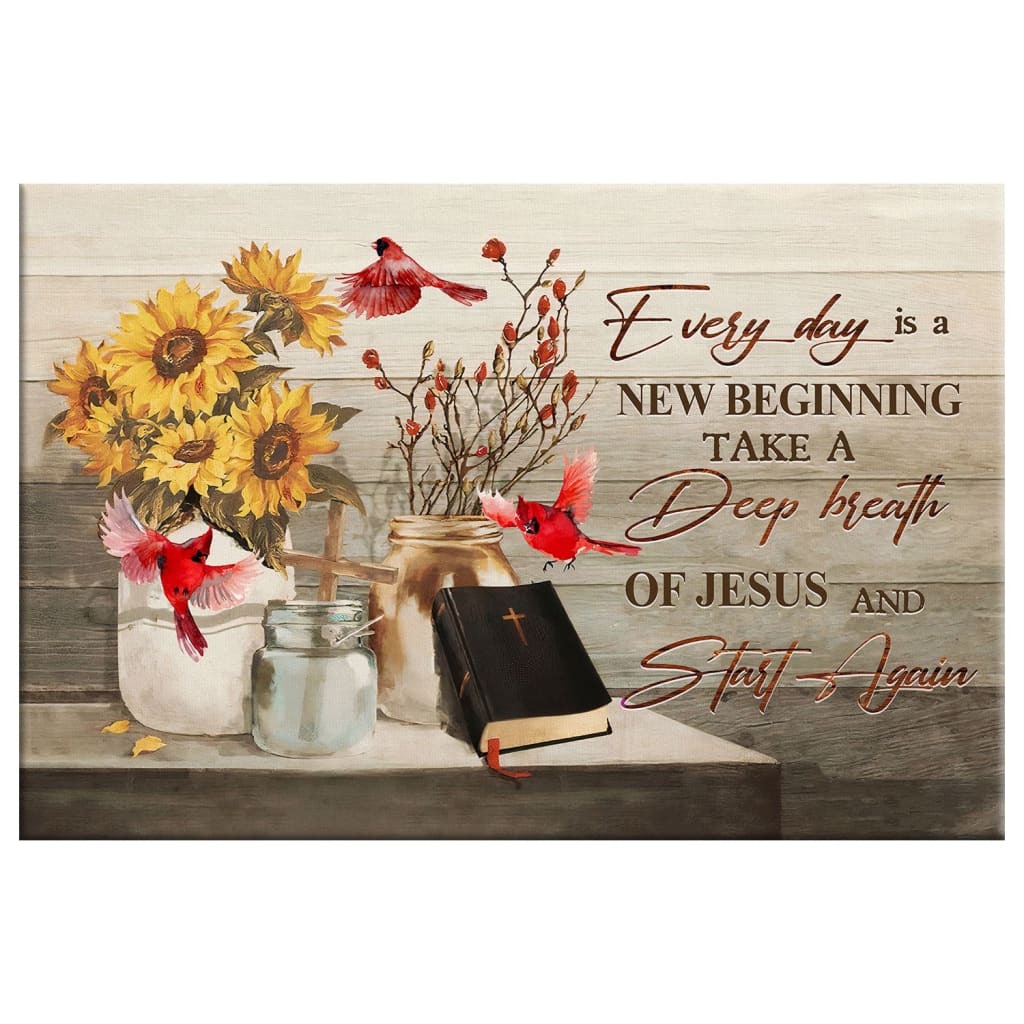 Christian Canvas Wall Art Take A Deep Breath Christian Canvas Wall Art Take A Deep Breath