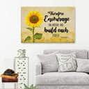 Christian Canvas Wall Art Encourage One Another And Build Each Other Up