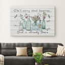 Christian Canvas Wall Art Don't Worry About Tomorrow