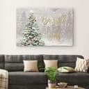 Christmas Tree Christian Psalm 46:10 Be Still And Know That I Am God Canvas Wall Art Christmas Tree Christian Psalm 46:10 Be Still And Know That I Am God Canvas Wall Art