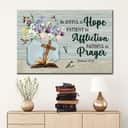 Christian Canvas Wall Art Be Joyful In Hope Patient In Affliction Romans 12:12