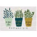 Christian Canvas Wall Art Be Joyful In Hope Romans 12:12 Bible Verse