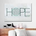 Christian Canvas Wall Art May The God Of Hope Romans 15:13