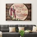 Christian Canvas Wall Art Love The Lord Your God With All Your Heart