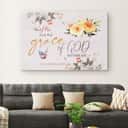 Christian Canvas Wall Art 1 Corinthians 15:10 Not Me But The Grace Of God Within Me