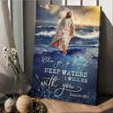 Christian Jesus Canvas Print I Will Be With You Christian Jesus Canvas Print I Will Be With You