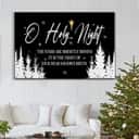 Christian Canvas Wall Art O Holy Night