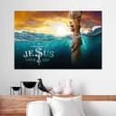 Christian Canvas Wall Art Jesus Saved My Life