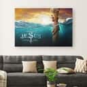 Christian Canvas Wall Art Jesus Saved My Life Christian Canvas Wall Art Jesus Saved My Life