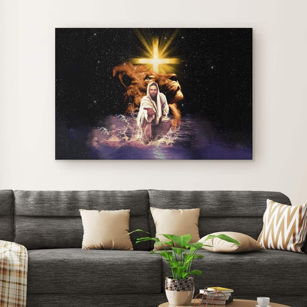 Christian Canvas Wall Art Jesus Reaching Out His Hand Christian Canvas Wall Art Jesus Reaching Out His Hand