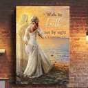 Christian Canvas Print Walk By Faith Not By Sight 2 Corinthians 5:7