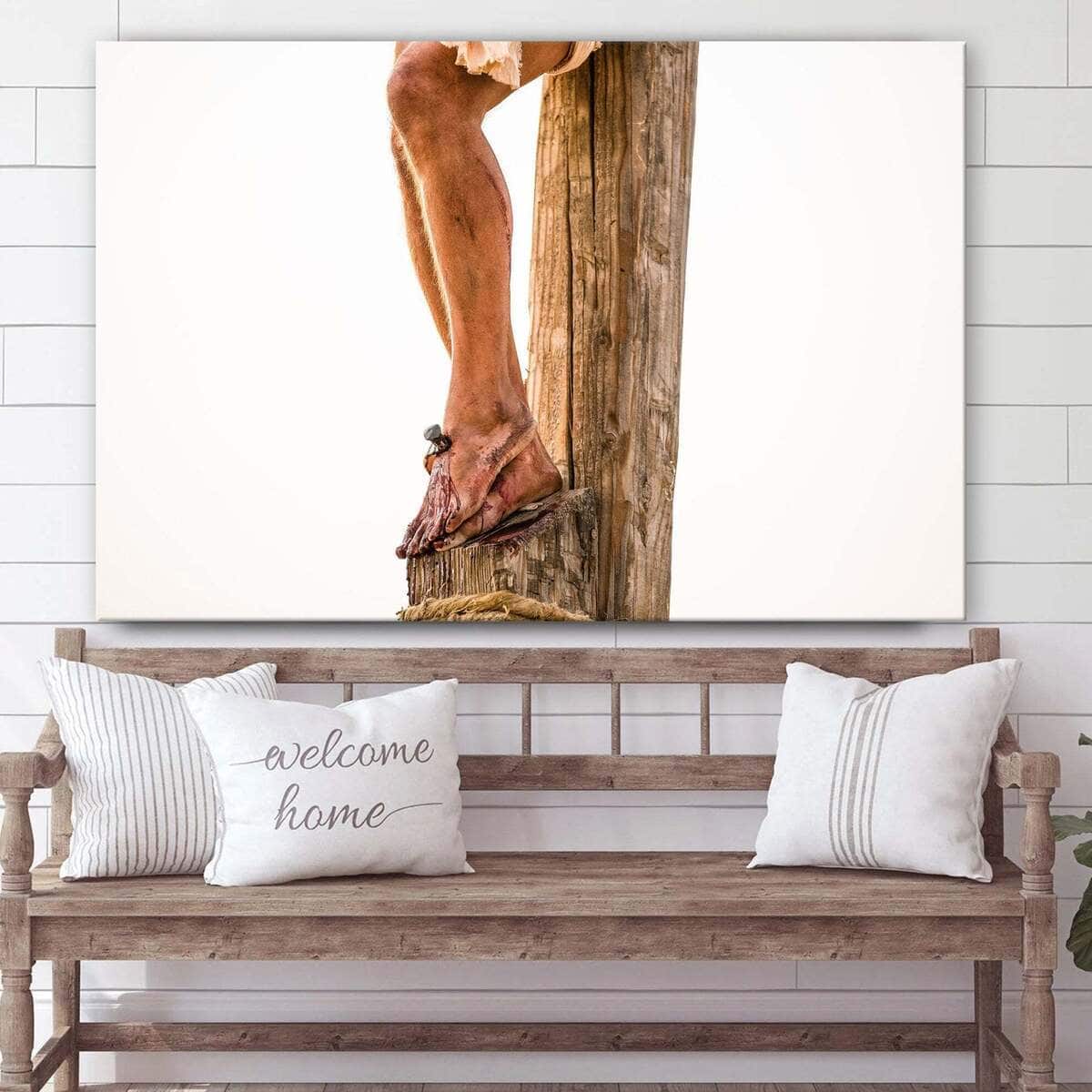 Christian Canvas Wall Art Crucifixion Christian Canvas Wall Art Crucifixion