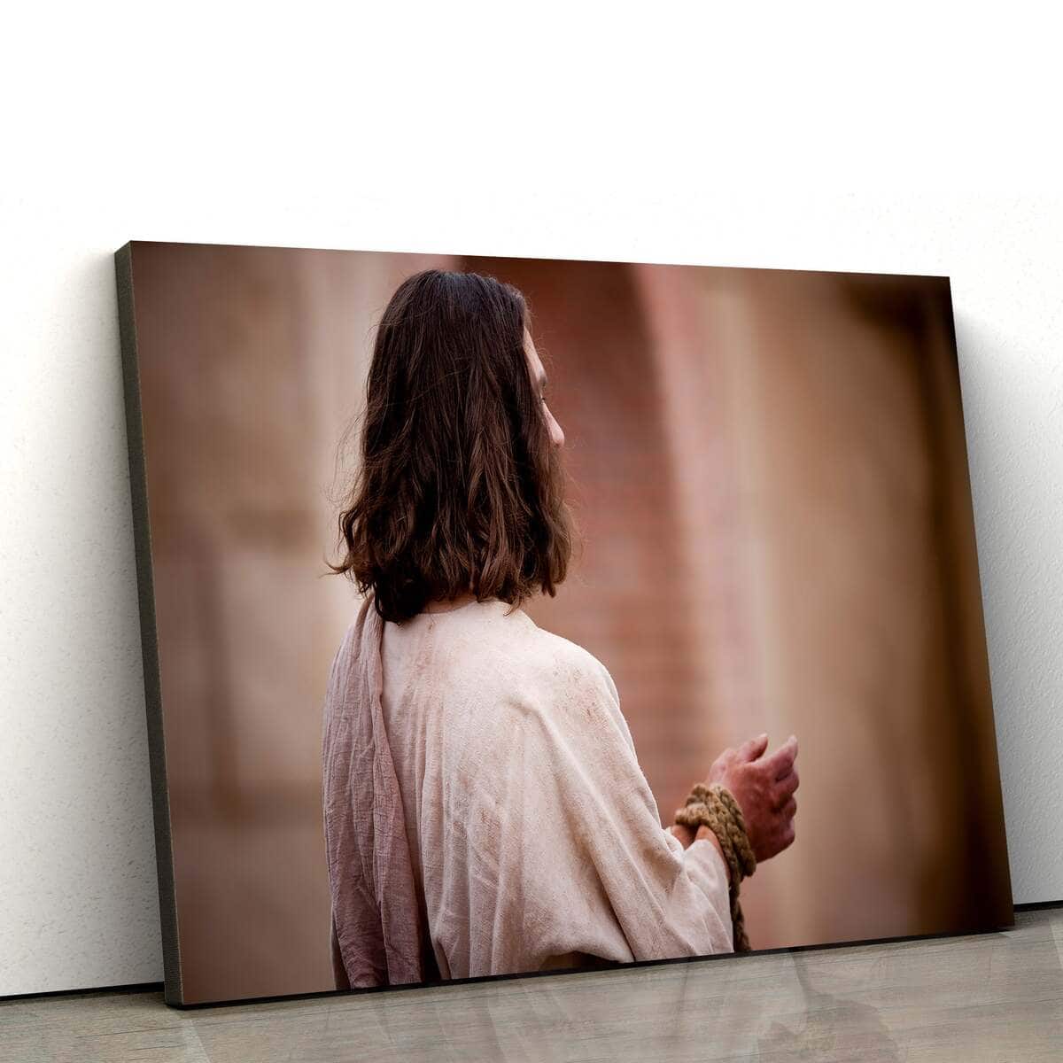 Christian Canvas Wall Art Christ In Captivity Christian Canvas Wall Art Christ In Captivity