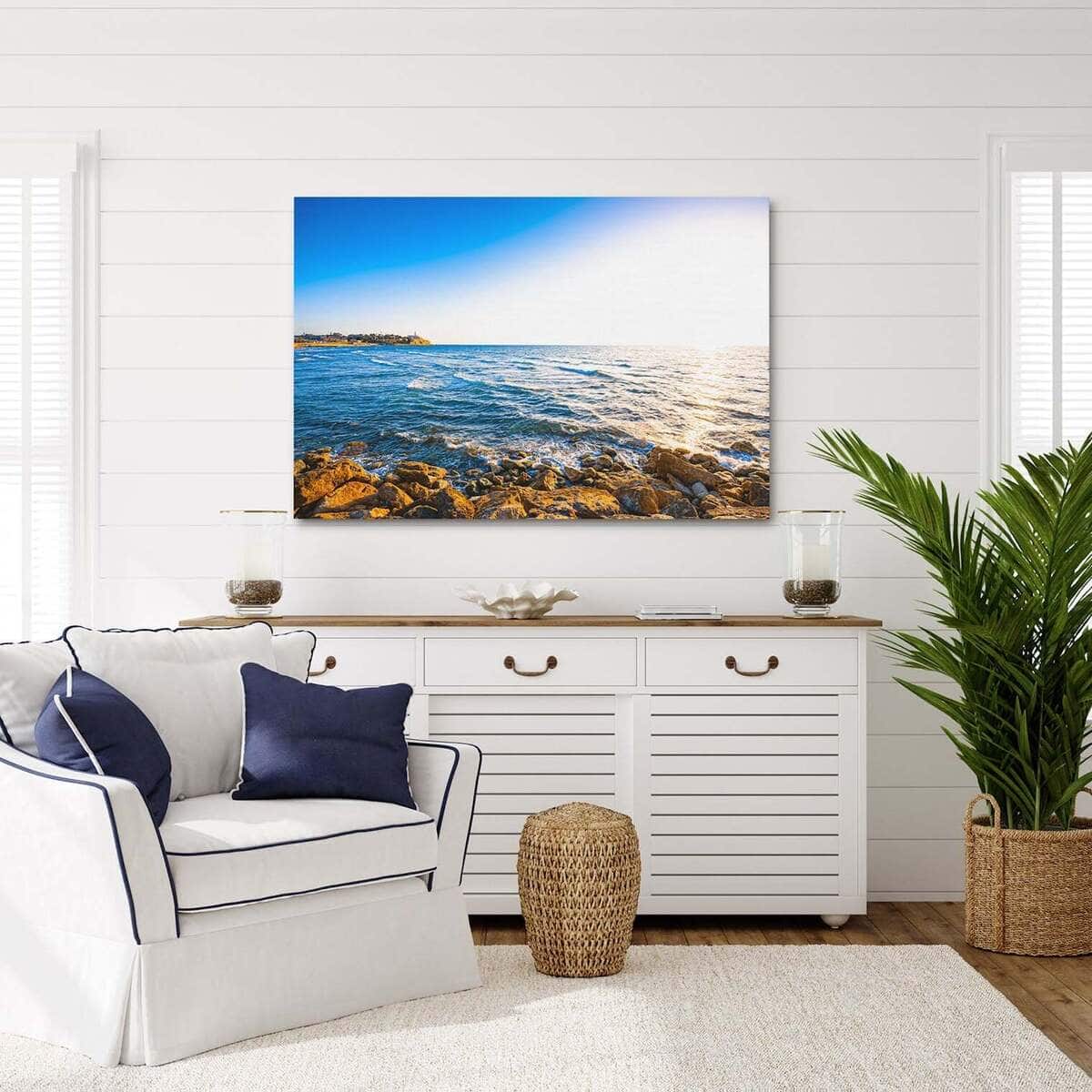 Christian Canvas Wall Art Jaffa Port Gateway To The Promised Land Large Wrapped Art