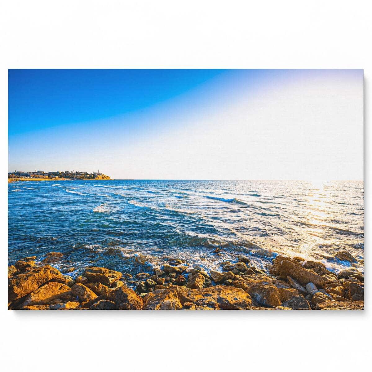 Christian Canvas Wall Art Jaffa Port Gateway To The Promised Land Large Wrapped Art Christian Canvas Wall Art Jaffa Port Gateway To The Promised Land Large Wrapped Art