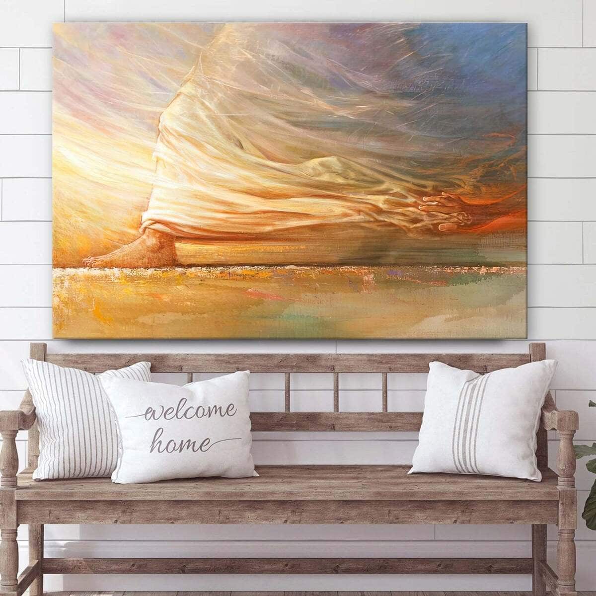 Christian Canvas Wall Art The Feet Of Jesus Christian Canvas Wall Art The Feet Of Jesus