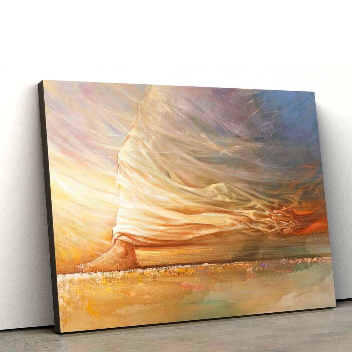 Christian Canvas Wall Art The Feet Of Jesus Christian Canvas Wall Art The Feet Of Jesus