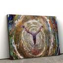 Christian Canvas Wall Art Baptism Vortex Of The Christ Christian Canvas Wall Art Baptism Vortex Of The Christ
